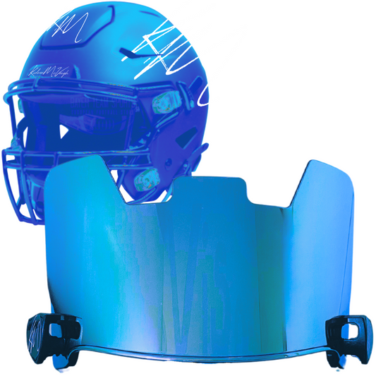 QR6 Football Visor (Ice blue)